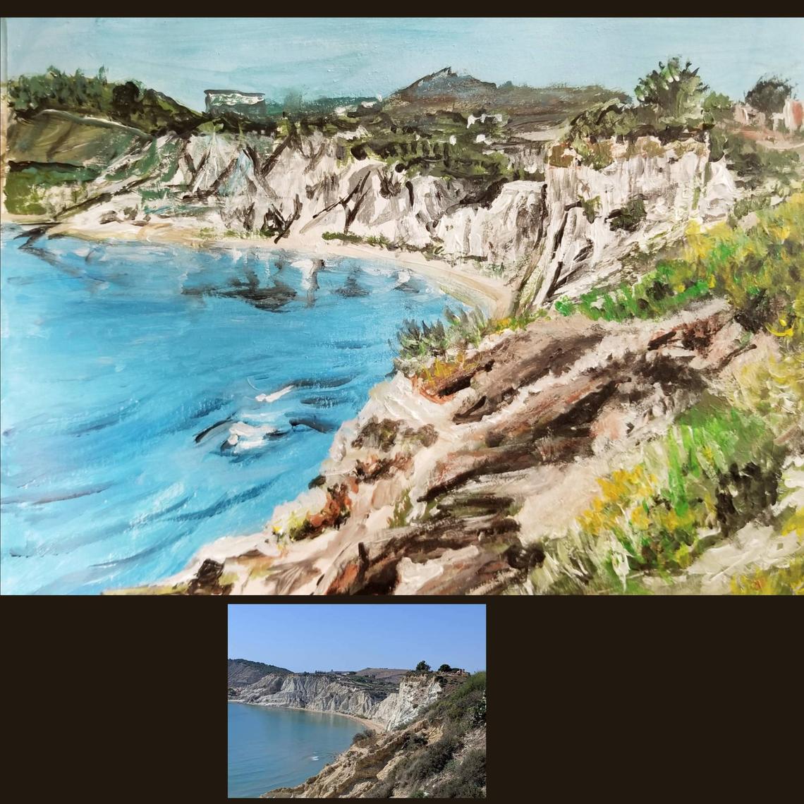 Custom Painted Photo to Painting (wild animal or landscape) - LARGE items PICK UP ONLY